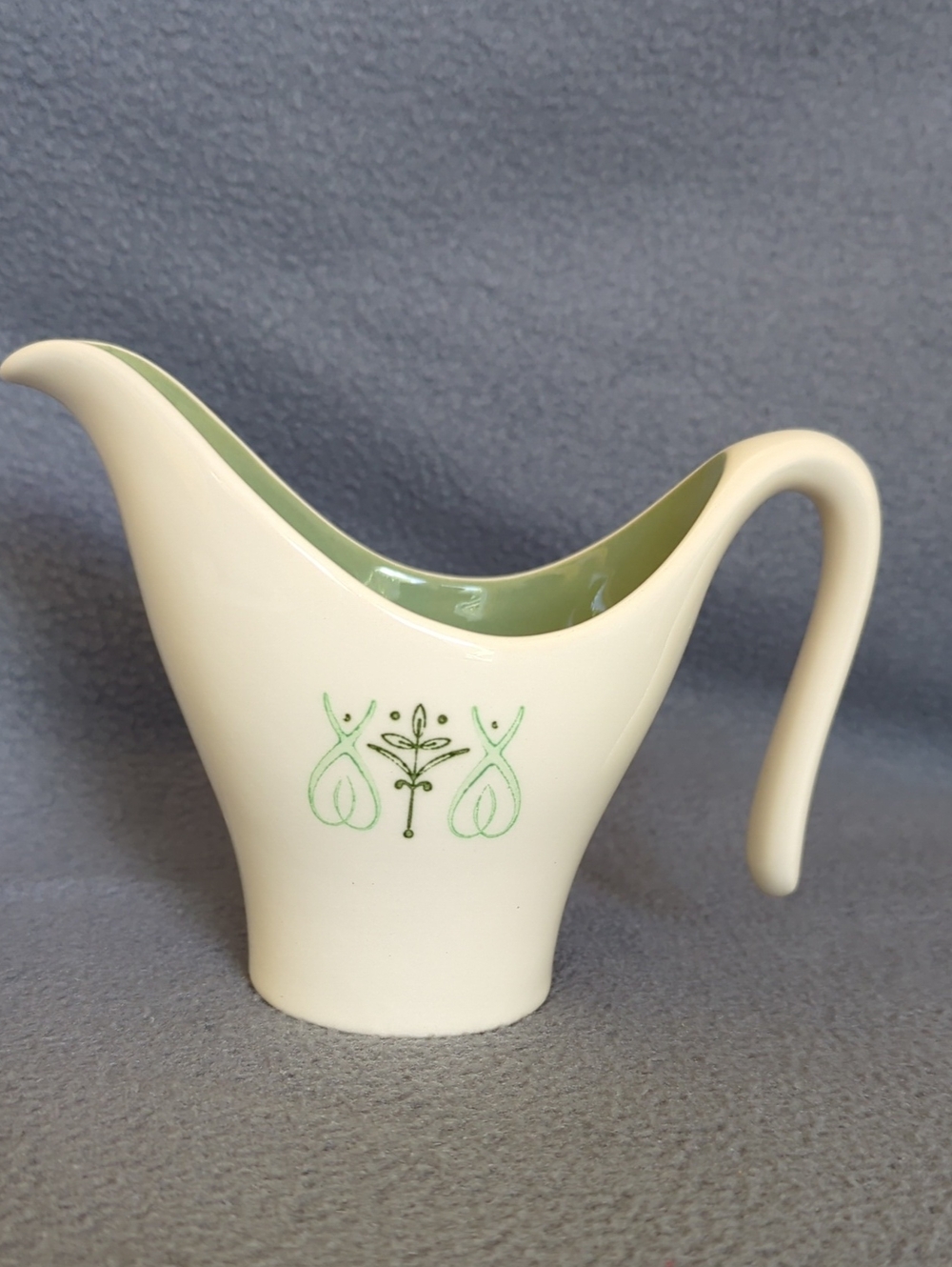 MCM Taylor Smith & Taylor Harmony House Del  Ray Pattern Creamer.